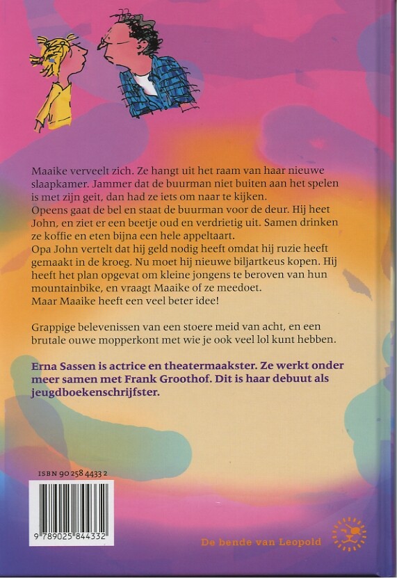De gemeenste opa van Europa / De bende van Leopold achterkant