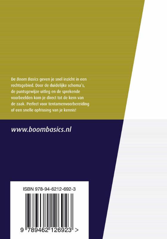 Boom Basics Insolventierecht / Boom Basics achterkant