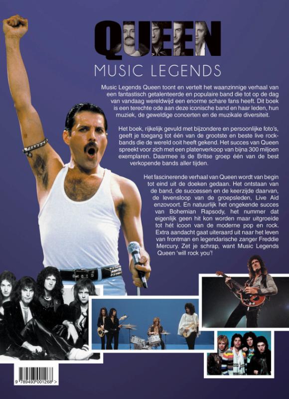 Queen / Music Legends achterkant