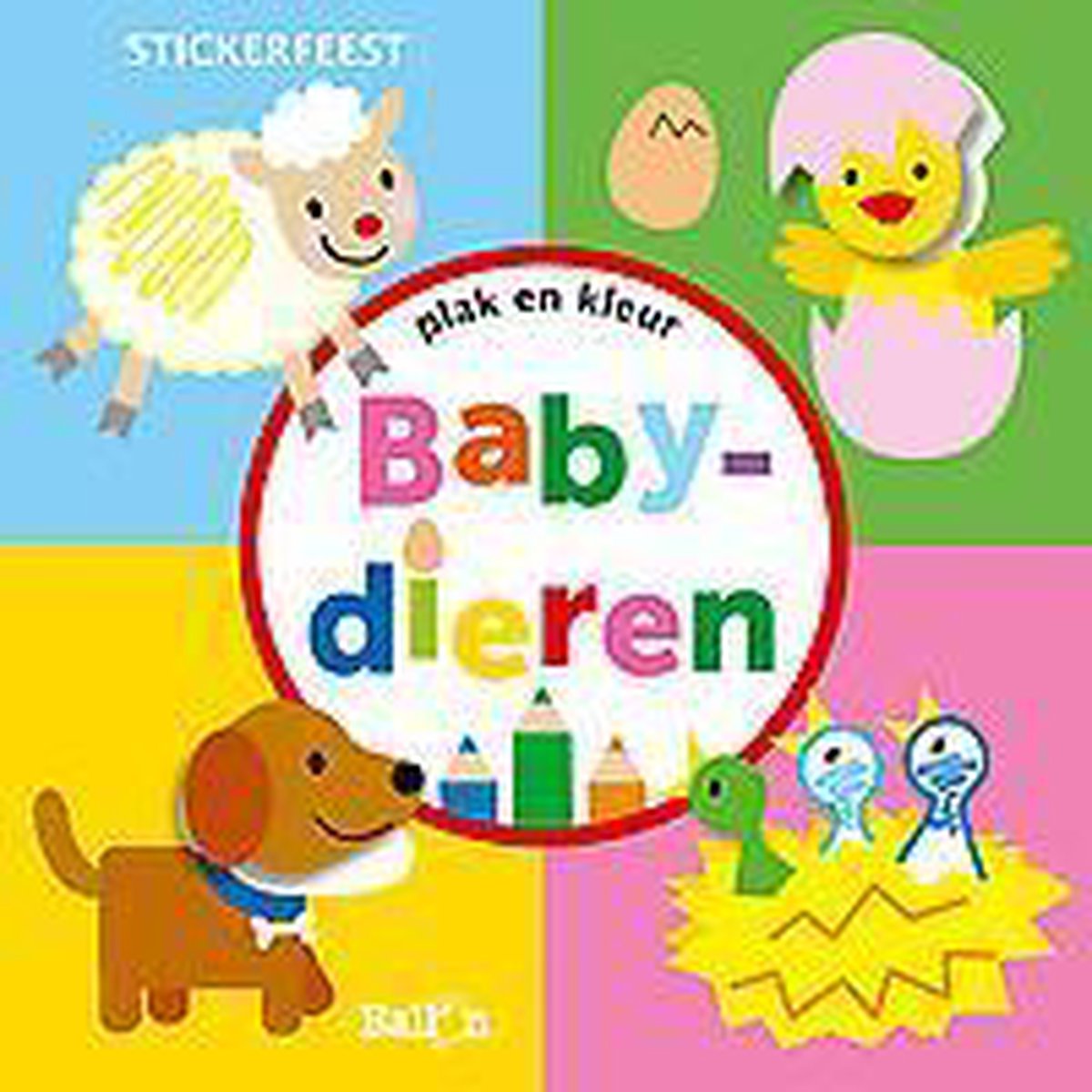 Babydieren / Stickerfeest / 0