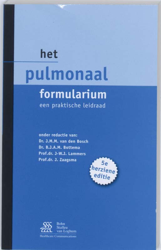 Het pulmonaal formularium / Formularium
