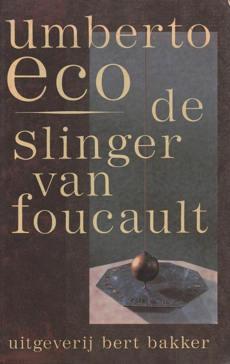 boekenbalie_9789035110625_cover SLINGER VAN FOUCAULT            ***GOEDKOPE EDITIE