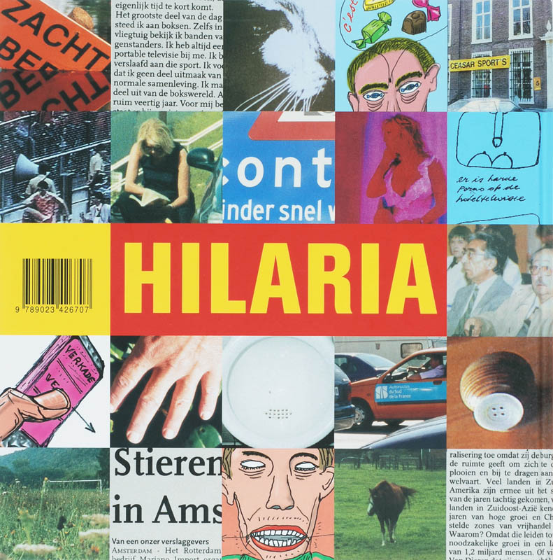 Hilaria libris uitgave achterkant