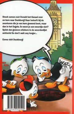 Duckburg 3 / Donald Duck - Duckburg / 3 achterkant