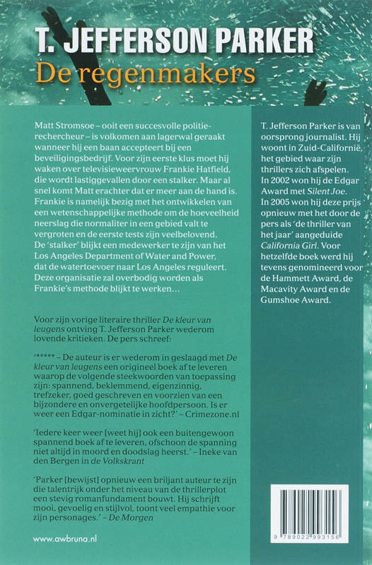 De regenmakers De regenmakers achterkant