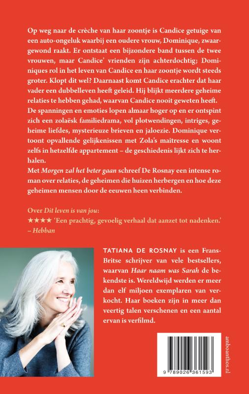 Morgen zal het beter gaan Morgen zal het beter gaan achterkant