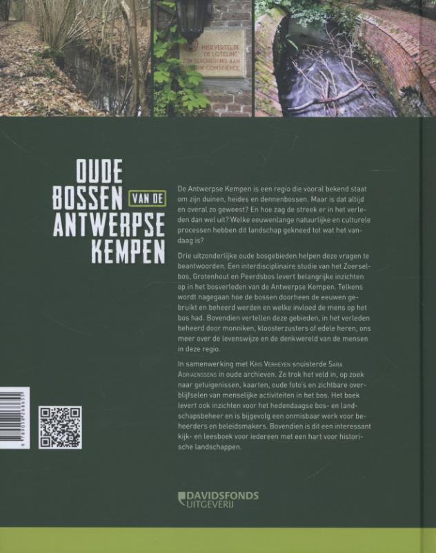 Oude bossen van de Antwerpse Kempen achterkant