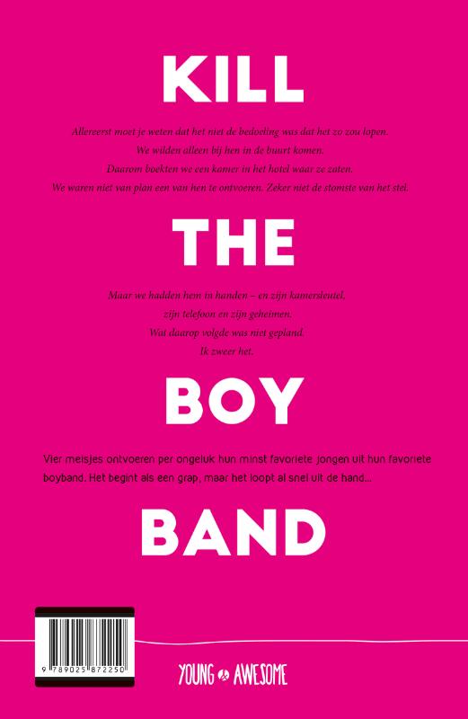 Kill the Boy Band achterkant