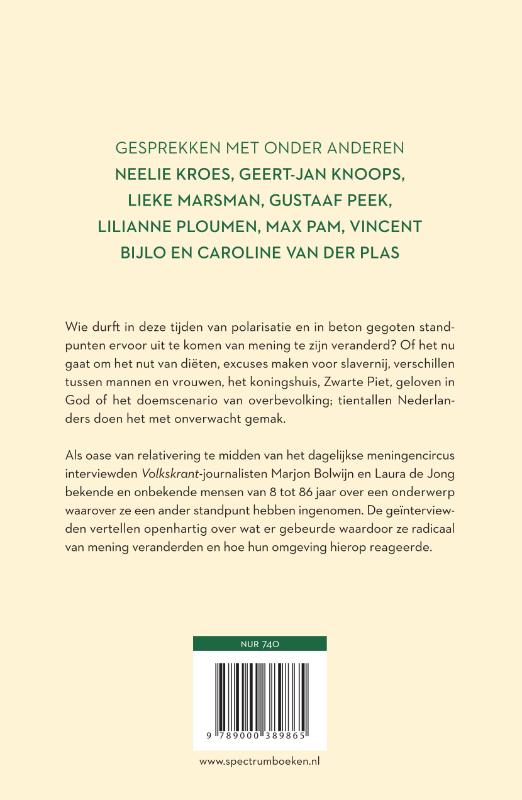Hoe ik van mening veranderde achterkant