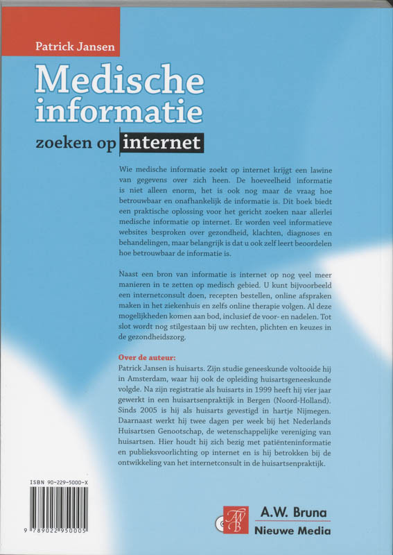 Medische Informatie Zoeken Op Internet achterkant