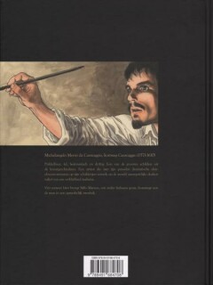 Met degen en palet / Caravaggio / 1 achterkant