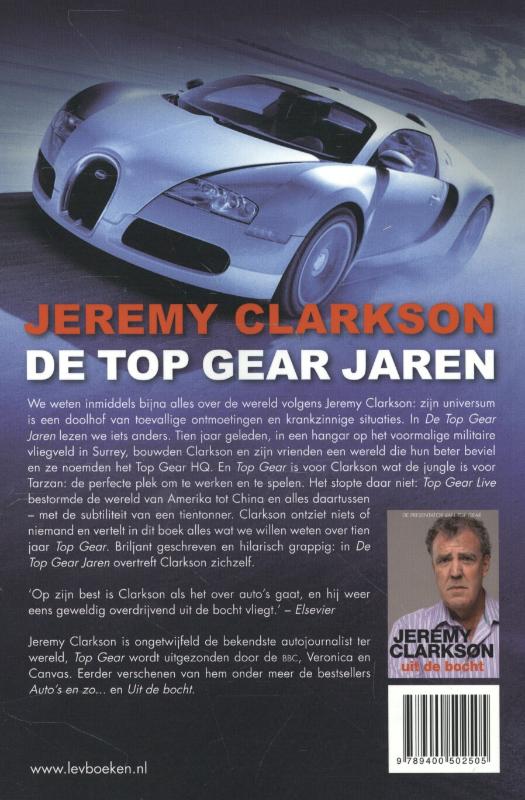 De Top Gear jaren achterkant