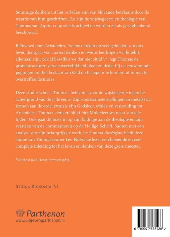 Thomas van Aquino / Studia Rodensia / 6 achterkant