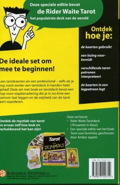 Tarot voor Dummies set achterkant
