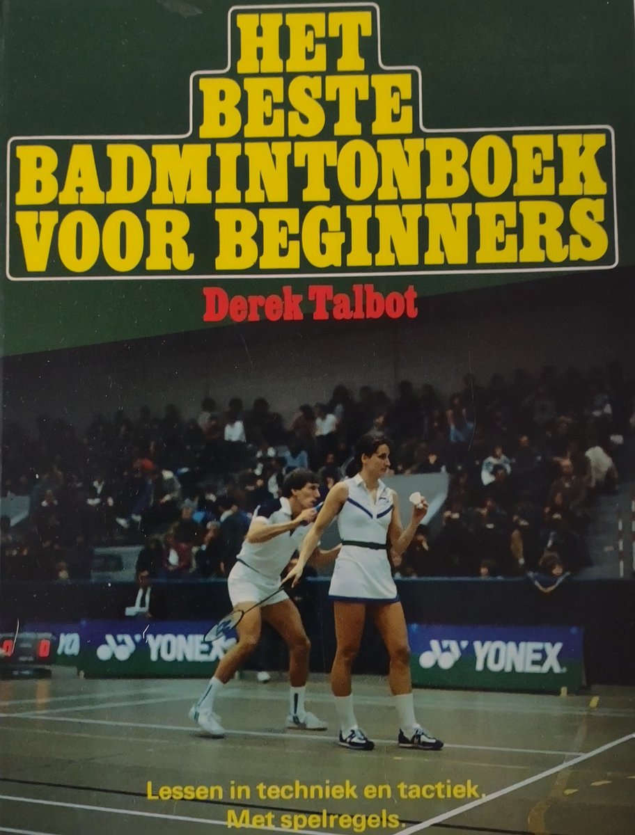 Het beste badmintonboek voor beginners