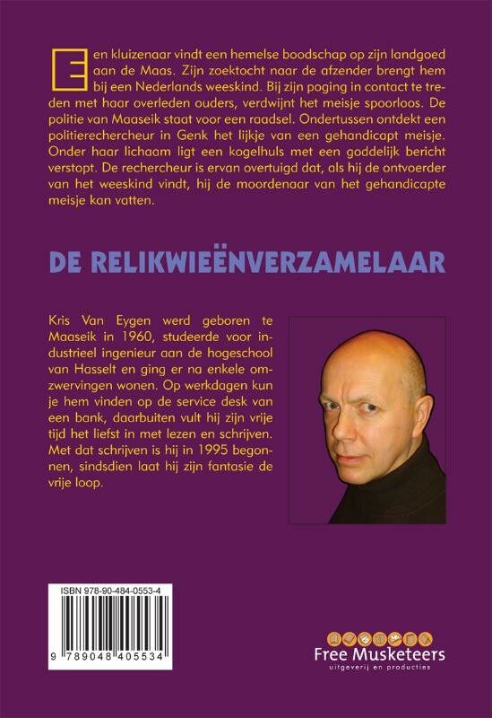 De relikwieënverzamelaar achterkant