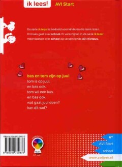 bas en tom zijn op juul / Ik lees! achterkant