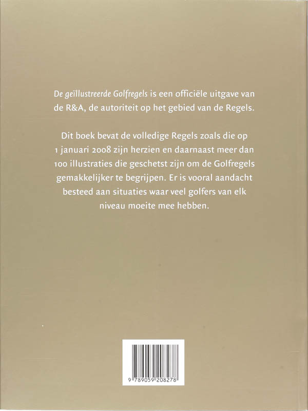 De geïllustreerde golfregels / 2008-2011 achterkant