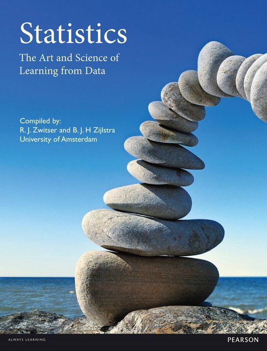 R.J. Zwitser Statistics, The Art And Science Of Learning From Data, Custom Edition