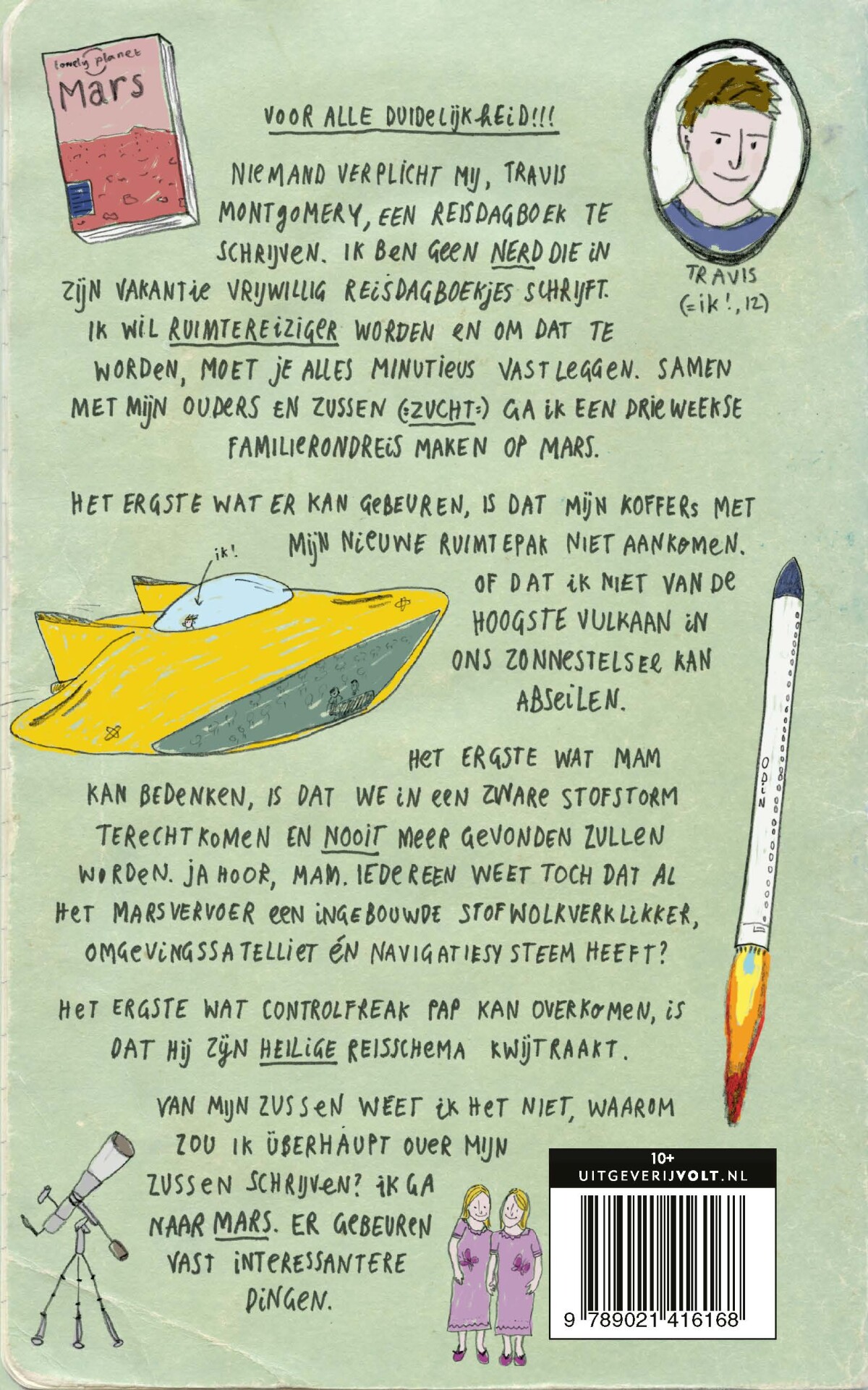 Reisdagboek van Travis Montgomery / Reisdagboek van Travis Montgomery / 1 achterkant