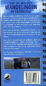 Top 50 mooiste wandelingen in Nederland achterkant