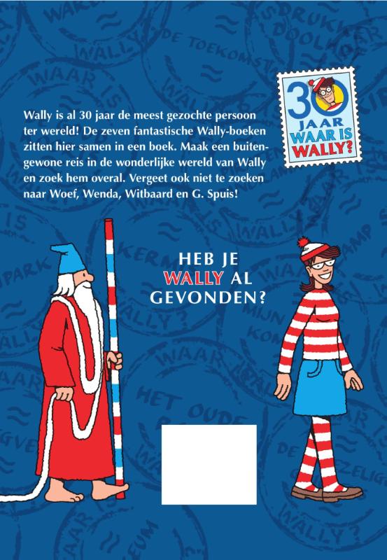 De wereld rond / Waar is Wally achterkant