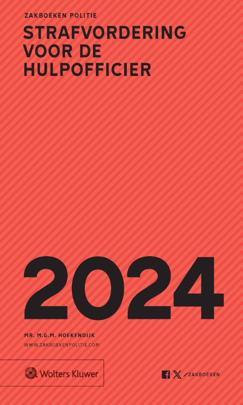 Zakboek Strafvordering voor de Hulpofficier / 2024