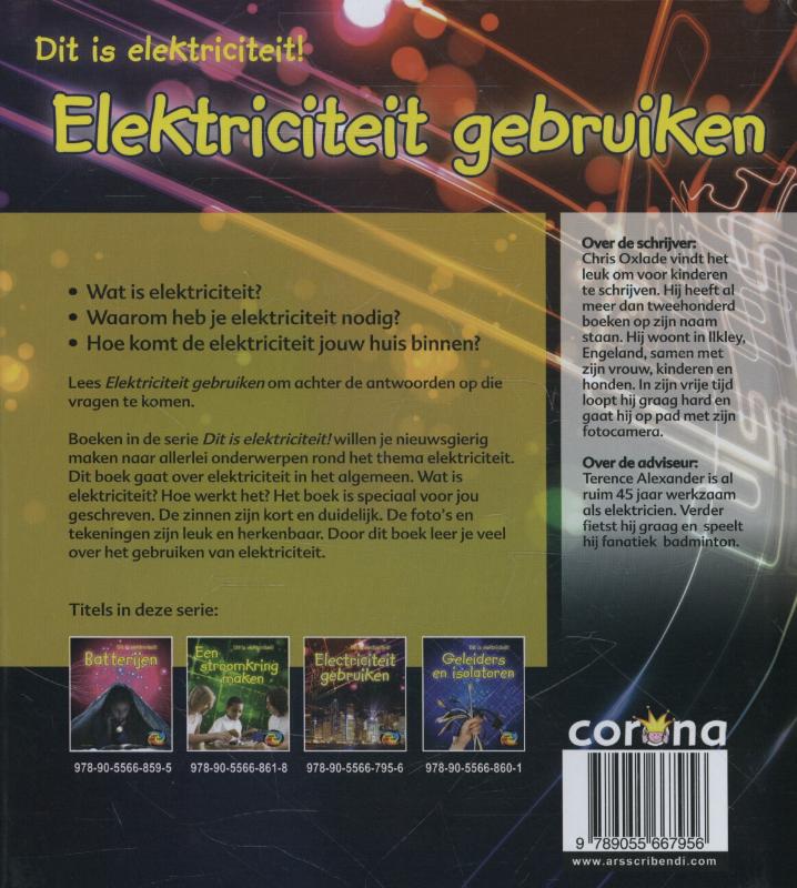 Elektriciteit gebruiken / Dit is elektriciteit! achterkant