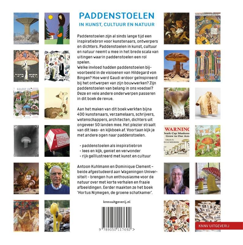 Paddenstoelen in kunst, cultuur en natuur achterkant