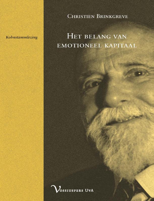 Het belang van emotioneel kapitaal / Kohnstamm lezing
