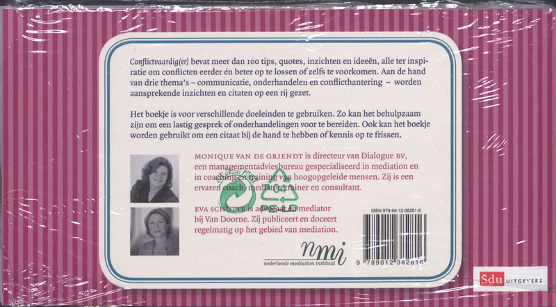 Conflictvaardig(er) achterkant