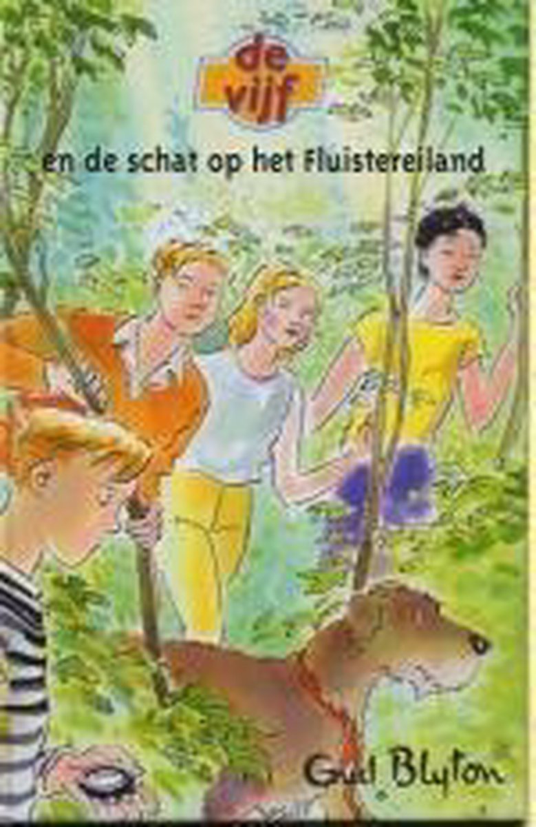 boekenbalie_9789023010999_cover De Vijf 20 en de schat op het Fluistereiland / De Vijf serie / 20