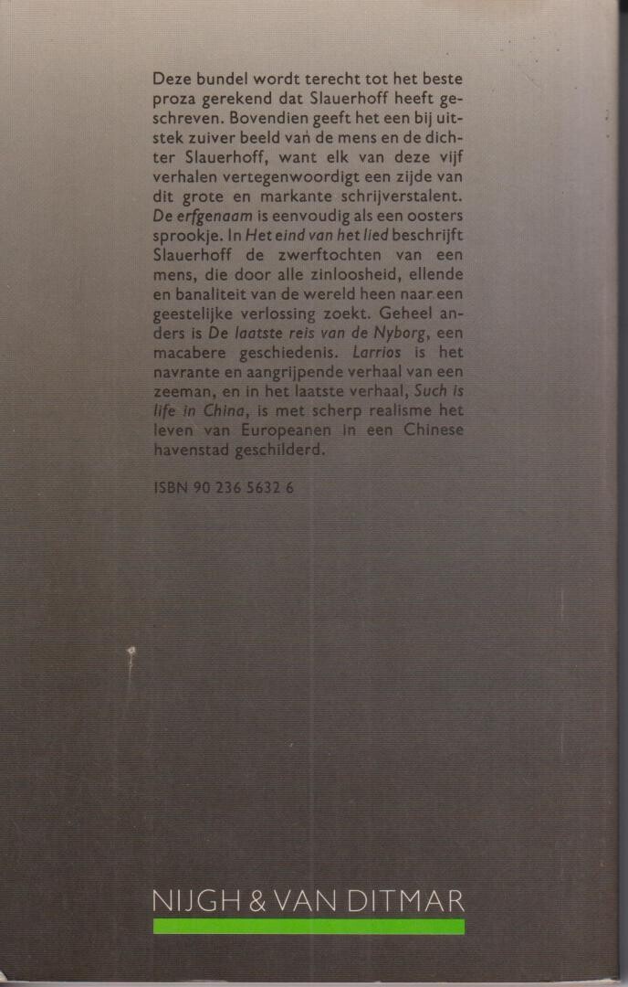 SCHUIM EN AS achterkant