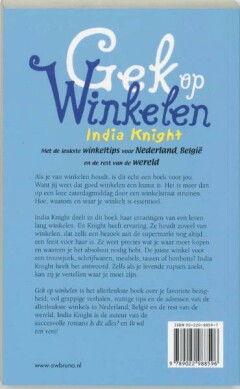 Gek op winkelen achterkant