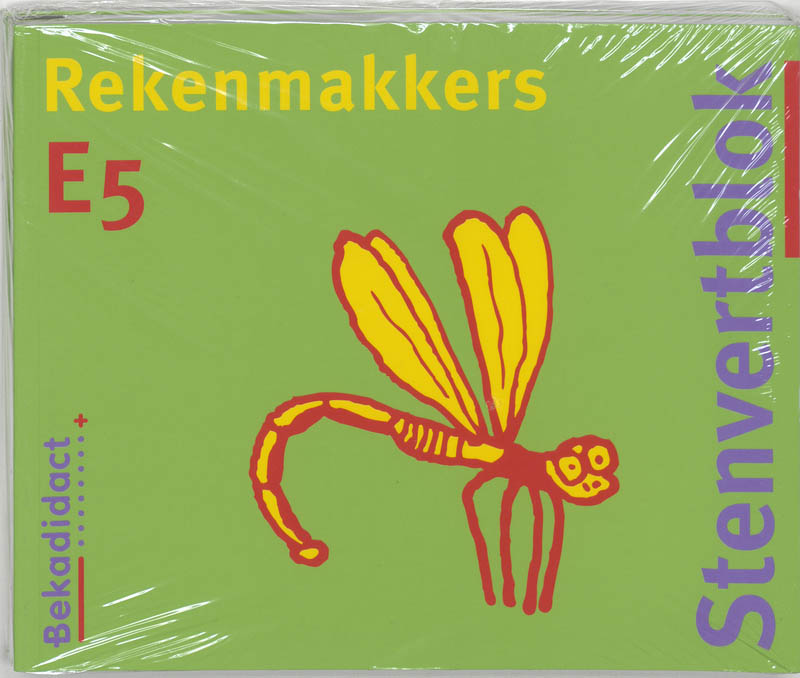 Rekenmakkers set 5 ex / E5 / Leerlingenboek / Stenvertblok