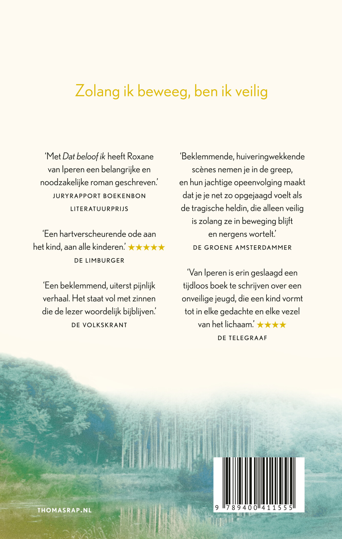 Dat beloof ik achterkant