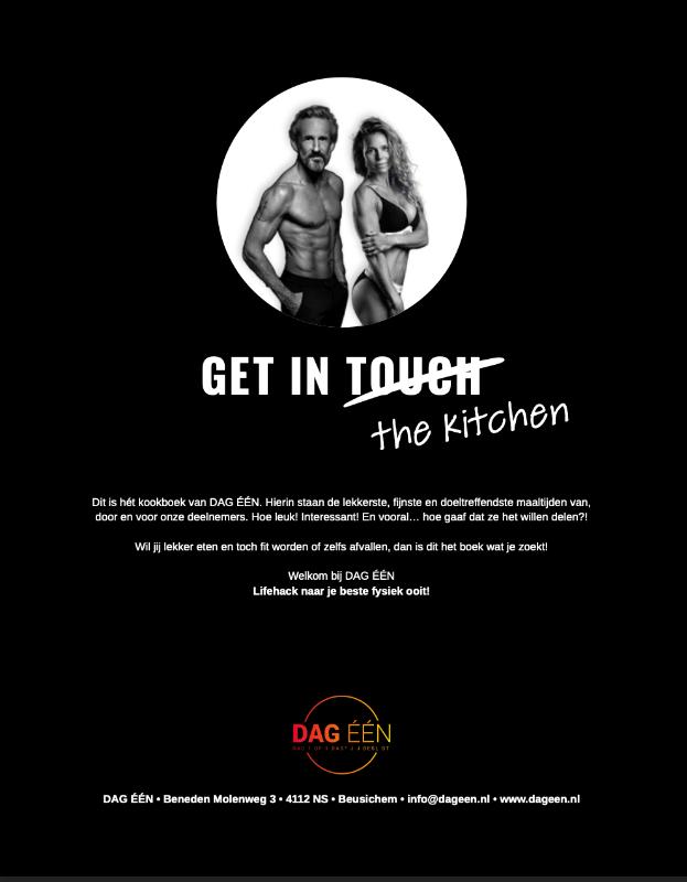 DAG ÉÉN FITFOODGIDS / FITFOODGIDS / 1 achterkant