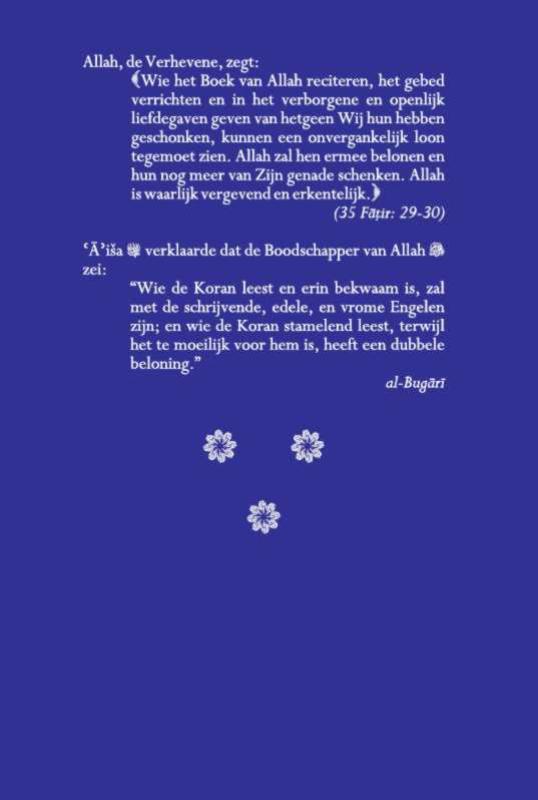 Gepast Gedrag Ten Opzichte Van De Koran achterkant