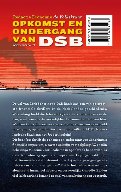 Opkomst en ondergang van DSB achterkant