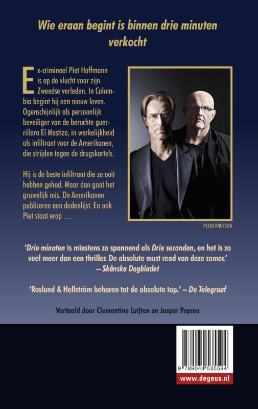 Drie minuten / Ewert Grens / 3 Drie minuten / Ewert Grens / 3 achterkant