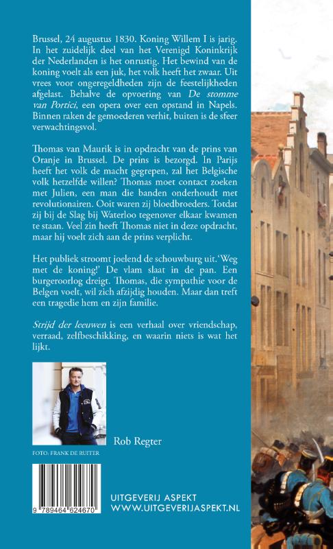 Strijd der leeuwen achterkant