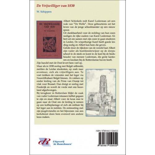 De vrijwilliger van 1830 achterkant
