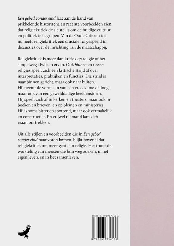 Een gebed zonder eind achterkant