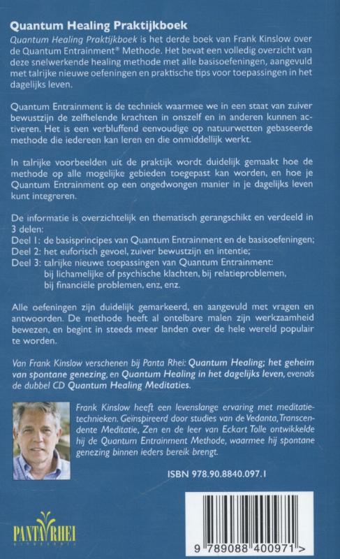 Quantum healing praktijkboek Quantum healing praktijkboek achterkant