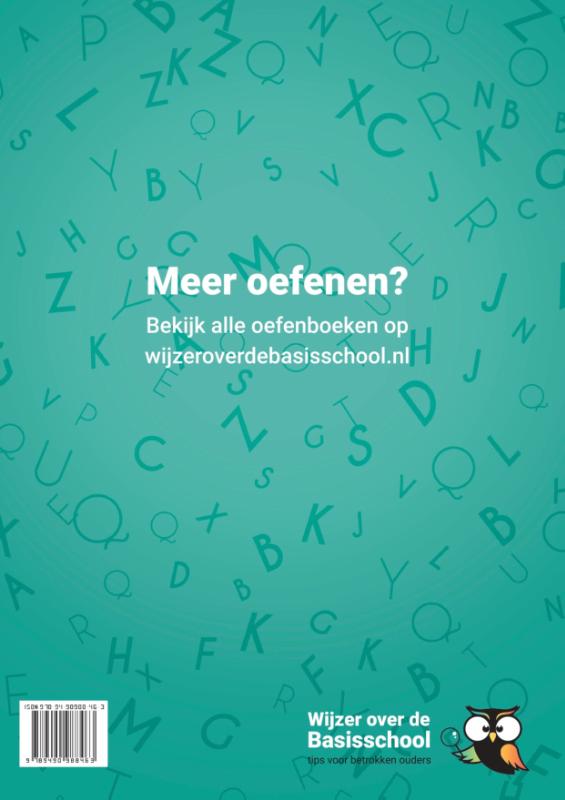 Groep 6 / Begrijpend Lezen / Oefenboek / wijzeroverdebasisschool.nl achterkant