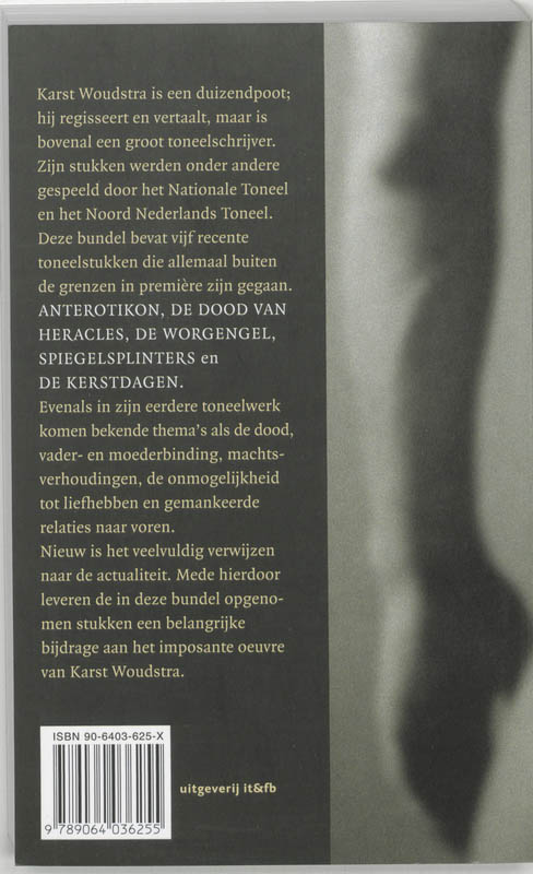 Meer toneel achterkant