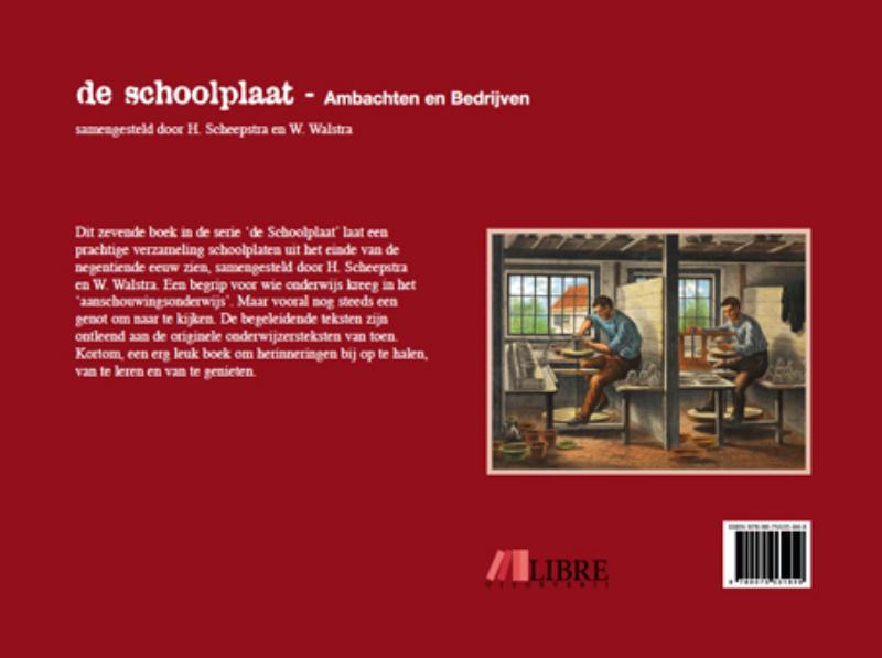 De Schoolplaat Ambachten en Bedrijven / Ambachten en Bedrijven achterkant