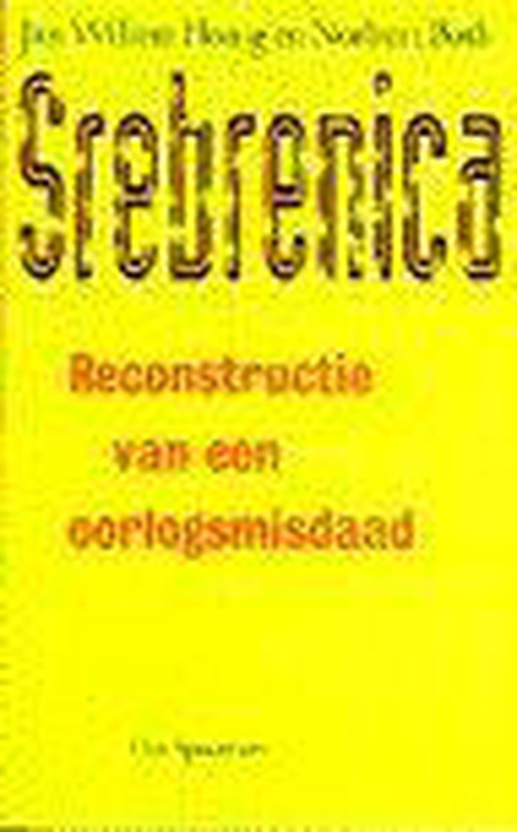 J.W. Honig Srebrenica / Spectrum-boek thumbnail