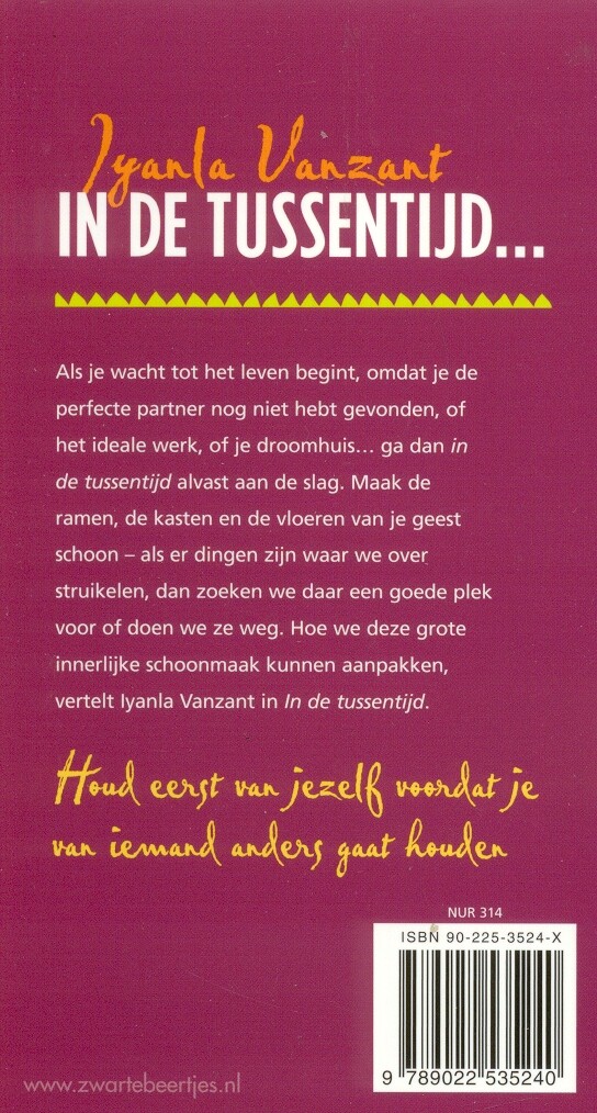 In de tussentijd achterkant