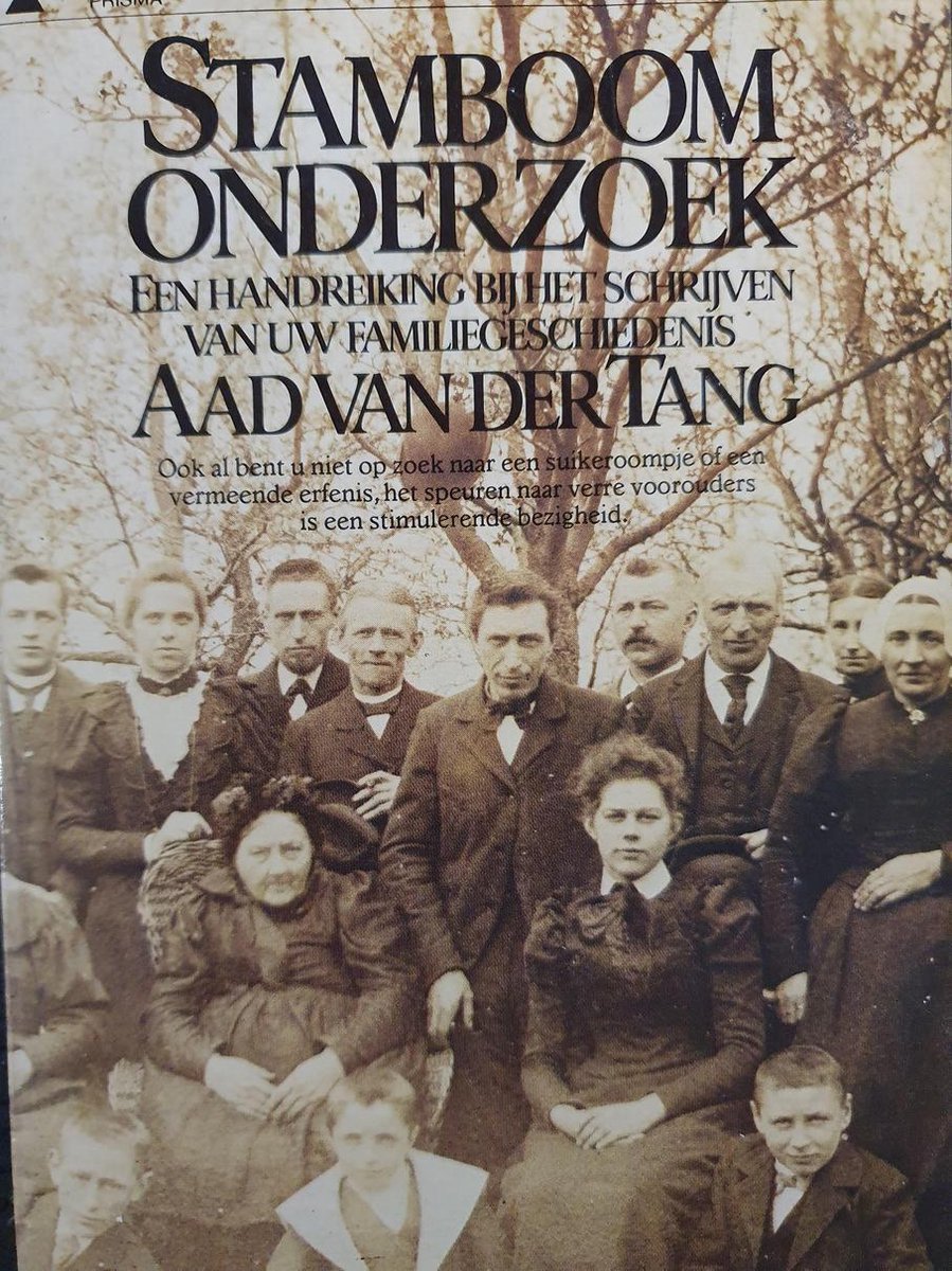 boekenbalie_9789027410788_cover Stamboomonderzoek / Prisma pocket / 1948